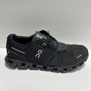 On Women’s Cloud 5, Black Running Shoes, Size 10.5 M